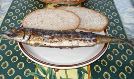 Makrely s libečkem na grilu
