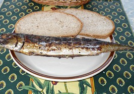 Makrely s libečkem na grilu