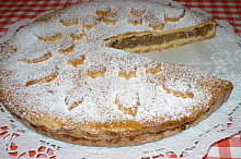 Jablkový koláč.