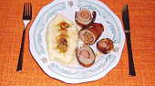 Rolované řízky s křenem