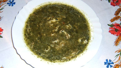 Špenátová polévka