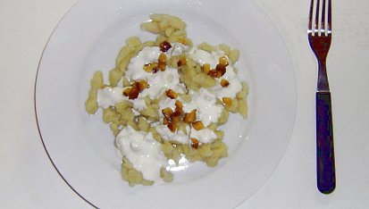 Brynzové halušky
