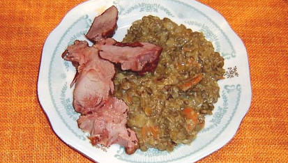 Čočka na smetaně