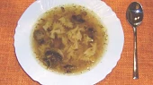 Houbovo-uzená polévka