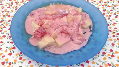 Knedlíky s jahodami