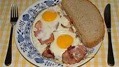 Ham and eggs