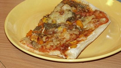 Pizza se zeleninou