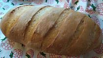 Bílý chléb se starým těstem - old dough, pâte fermentée