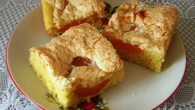 Meruňkové řezy s kokosovou peřinou
