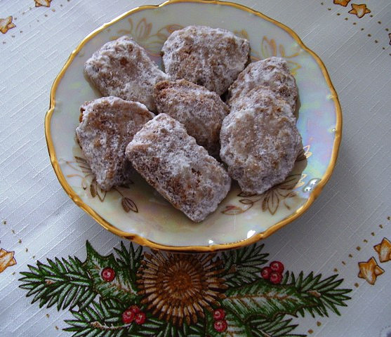 Vánoční cukroví - ořechové tlapky