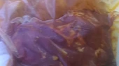 Koleno sous vide z udírny, Koleno připravené na sous vide a v sobotu spolu se žebírky šup do udírny