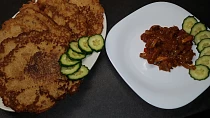 Ostrá kuřecí směs