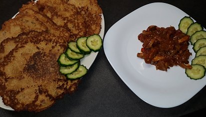 Ostrá kuřecí směs