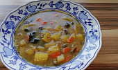 Bramborová polévka s pohankou