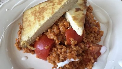 Rajčatový bulgur s tofu, Rajčatový bulgur