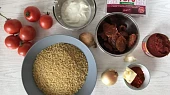 Rajčatový bulgur s tofu