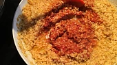 Rajčatový bulgur s tofu