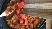 Rajčatový bulgur s tofu