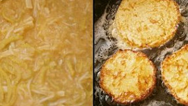 Sýrové placičky s pórkem