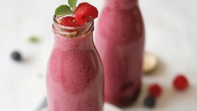 Lesní smoothie plné energie