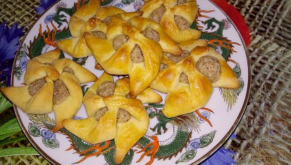Újezdecké svatební rohové koláčky - retro