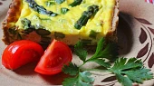 Chřestový quiche