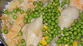 Paella s tykví a kuřecími stehýnky