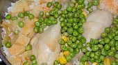 Paella s tykví a kuřecími stehýnky