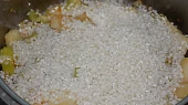 Paella s tykví a kuřecími stehýnky