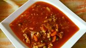 Rajčatová, trochu minestrone