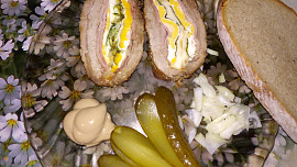 Kladenská plněná kotleta