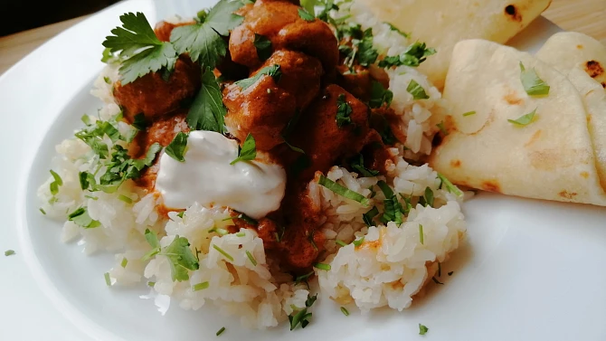 Butter chicken - máslové indické kuře
