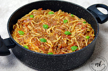 spagety z jednoho hrnce