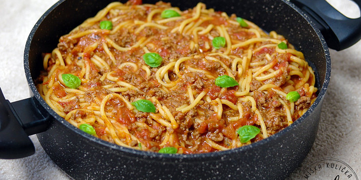 Špagety z jednoho hrnce (spagety z jednoho hrnce)