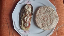 Zapečený lilek s rajčaty