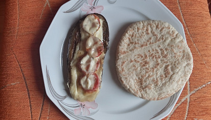 Zapečený lilek s rajčaty