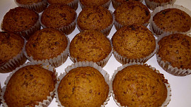 Muffiny z Margot čokolády s krémem