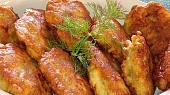 Hořčično-koprové kuřecí placičky