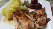 Přírodní vepřový řízek dietně