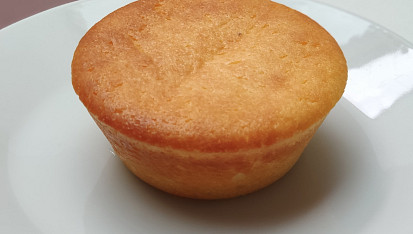 Tvarožník bez mouky, ve formě na muffiny