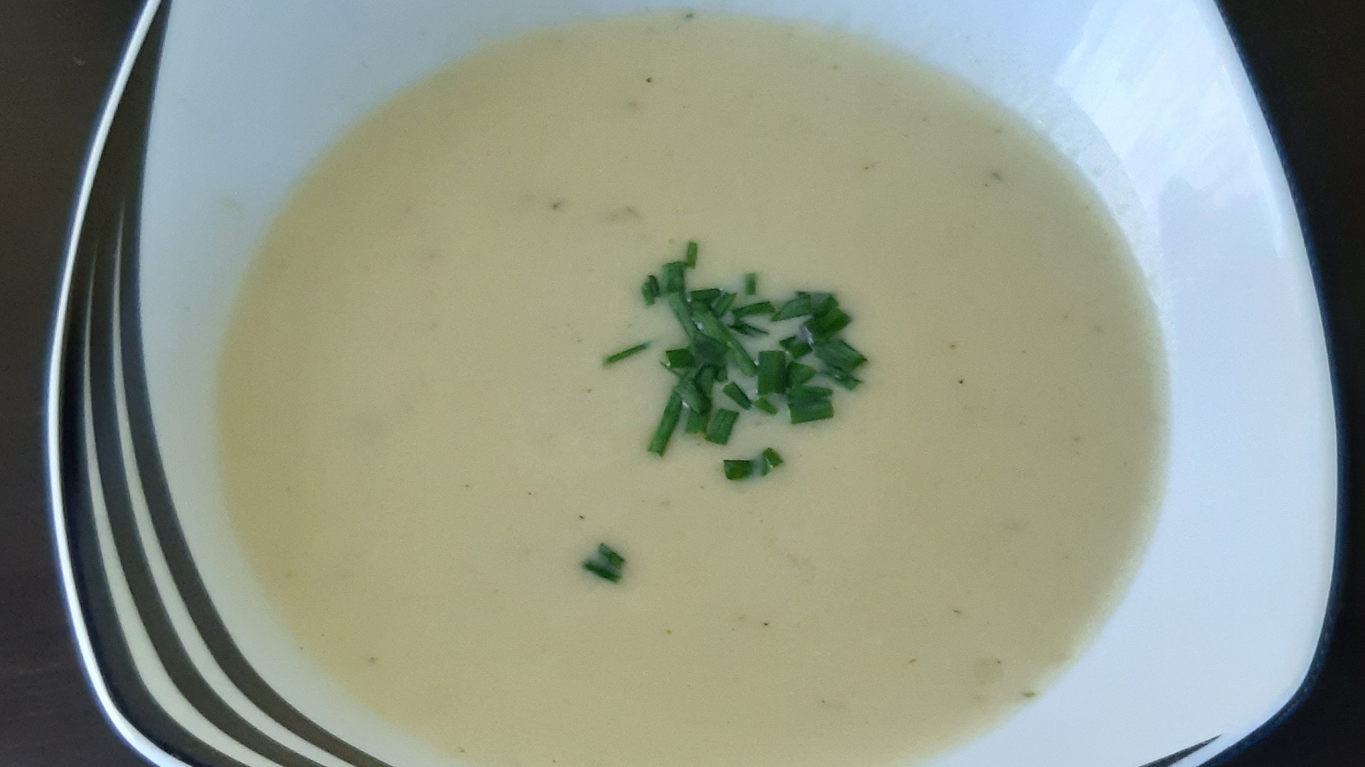 Krémová pórková polévka bez laktózy