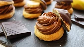 Kubánské větrníky z odpalovaného těsta - Low carb/nízkosacharidové
