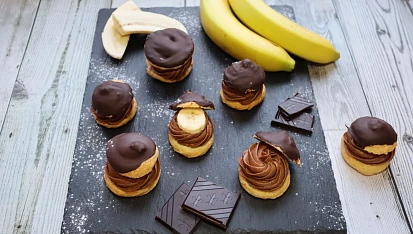 Kubánské větrníky z odpalovaného těsta - Low carb/nízkosacharidové