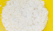 Rýže dušená v mikrovlnce, Ryža po 3 min vlnenia na 850 W.