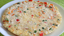 Rýžová frittata