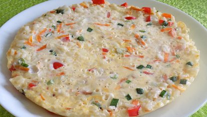 Rýžová frittata