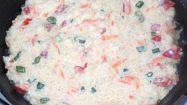 Rýžová frittata
