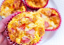 Vaječné snídaňové muffiny ⠀