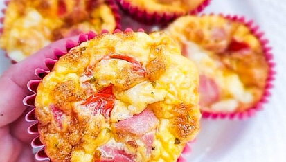 Vaječné snídaňové muffiny ⠀