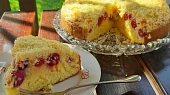 Bublanina s třešněmi (nebo jiným ovocem), Bublanina s drobenkou- výtečný recept!